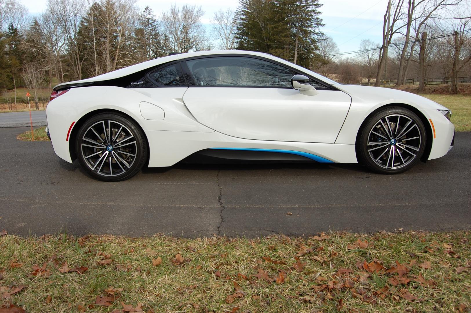 2019 White /Brown Leather BMW i8 (WBY2Z4C50KV) with an 3 cylinder Turbo/ Electric drive engine, Automatic transmission, located at 6528 Lower York Road, New Hope, PA, 18938, (215) 862-9555, 40.358707, -74.977882 - Here we have a beautiful looking and driving 2019 BMW i8 with 7,497 miles. This BMW has a 3 cylinder turbo gas engine with electric motors putting power to all four wheels via an automatic transmission. The interior offers brown leather, keyless entry, cruise control, tilt steering wheel, power wind - Photo#50